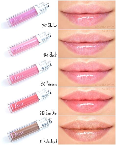 how much is a dior lip gloss|dior lip gloss color chart.